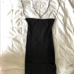 Strappy, Backless, Bodysuit